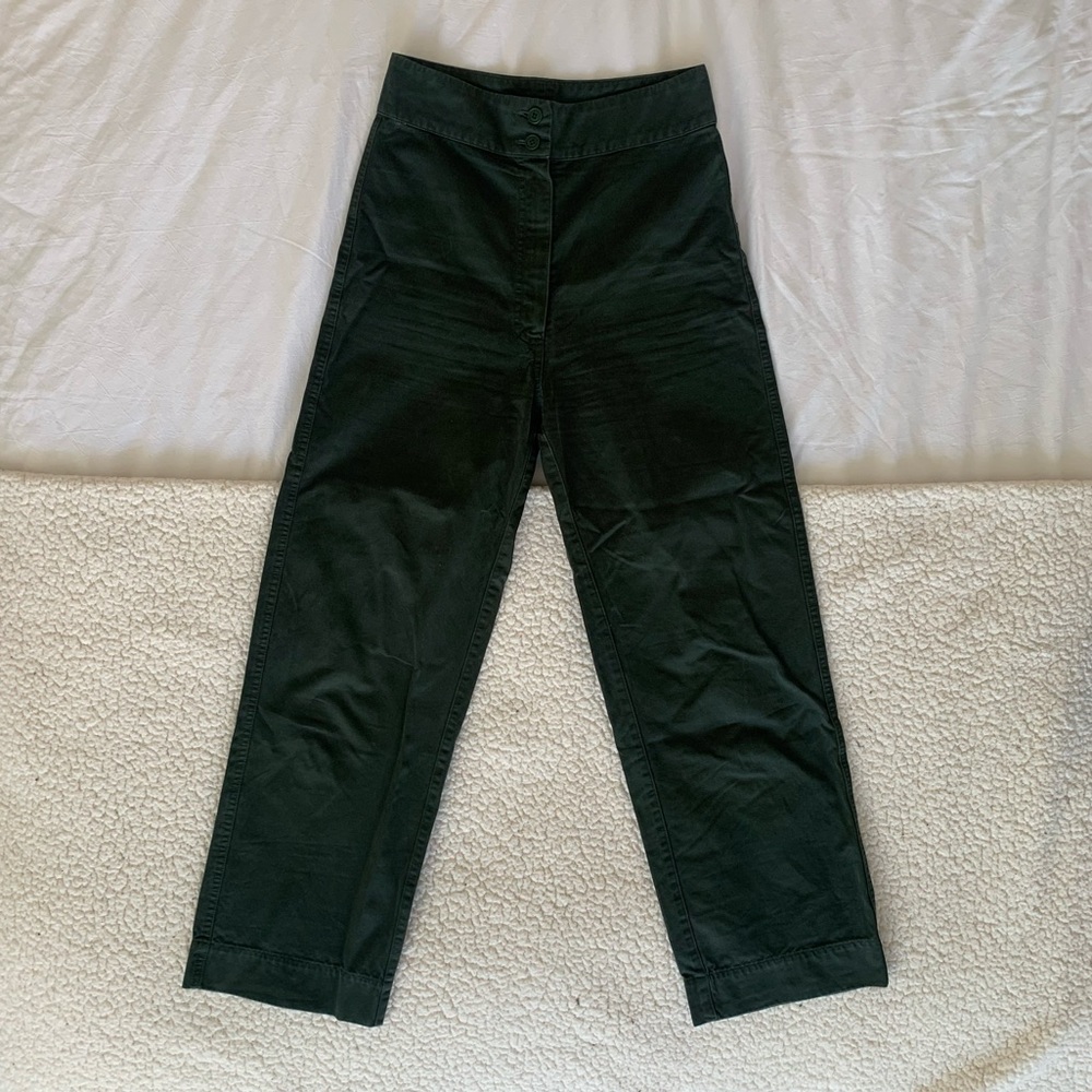 Ali Golden olive green trousers